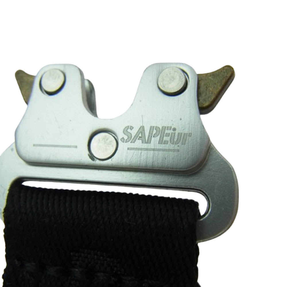 SAPEUR サプール BELT ベルト ロゴ ブラック系【中古】