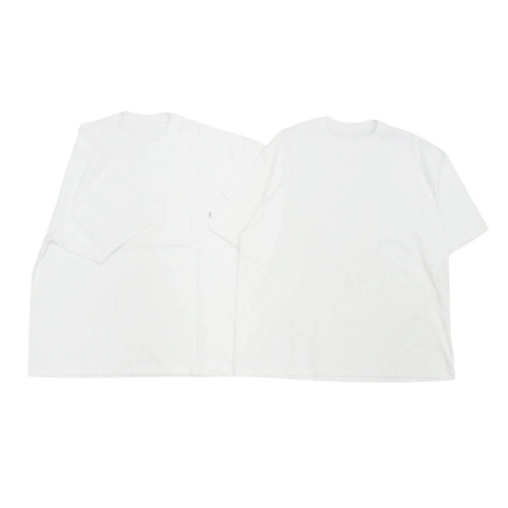 ザ エンノイ プロフェッショナル SS25BRENCT06NTL Pocket & Crew 2Pack SS T-Shirt ポケット & クルー 2パック SS Tシャツ ホワイト系 L【中古】