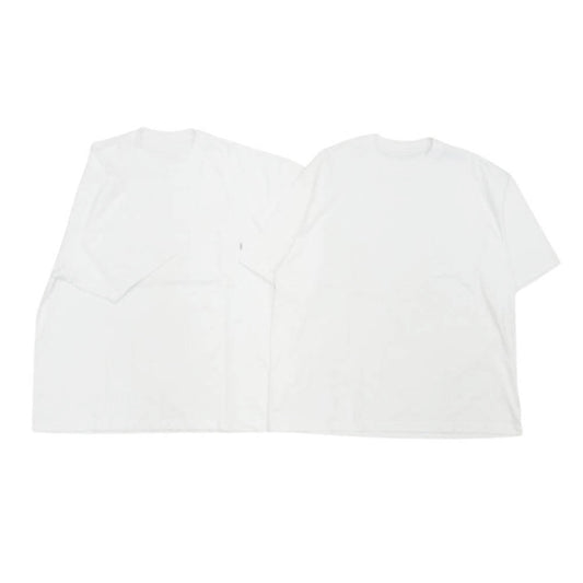 ザ エンノイ プロフェッショナル SS25BRENCT06NTL Pocket & Crew 2Pack SS T-Shirt ポケット & クルー 2パック SS Tシャツ ホワイト系 L【中古】