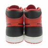 NIKE ナイキ DQ8426-060 Air Jordan 1 Mid Bred Toe エアジョーダン1 ミッド ブレッドトゥ ハイカット スニーカー ブラック系 レッド系 26cm【中古】