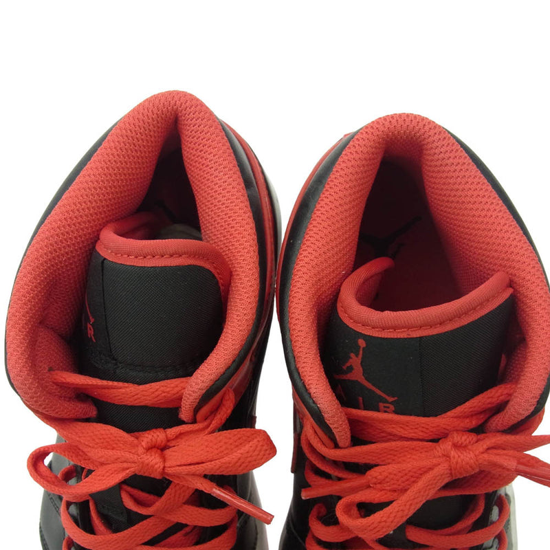 NIKE ナイキ DQ8426-060 Air Jordan 1 Mid Bred Toe エアジョーダン1