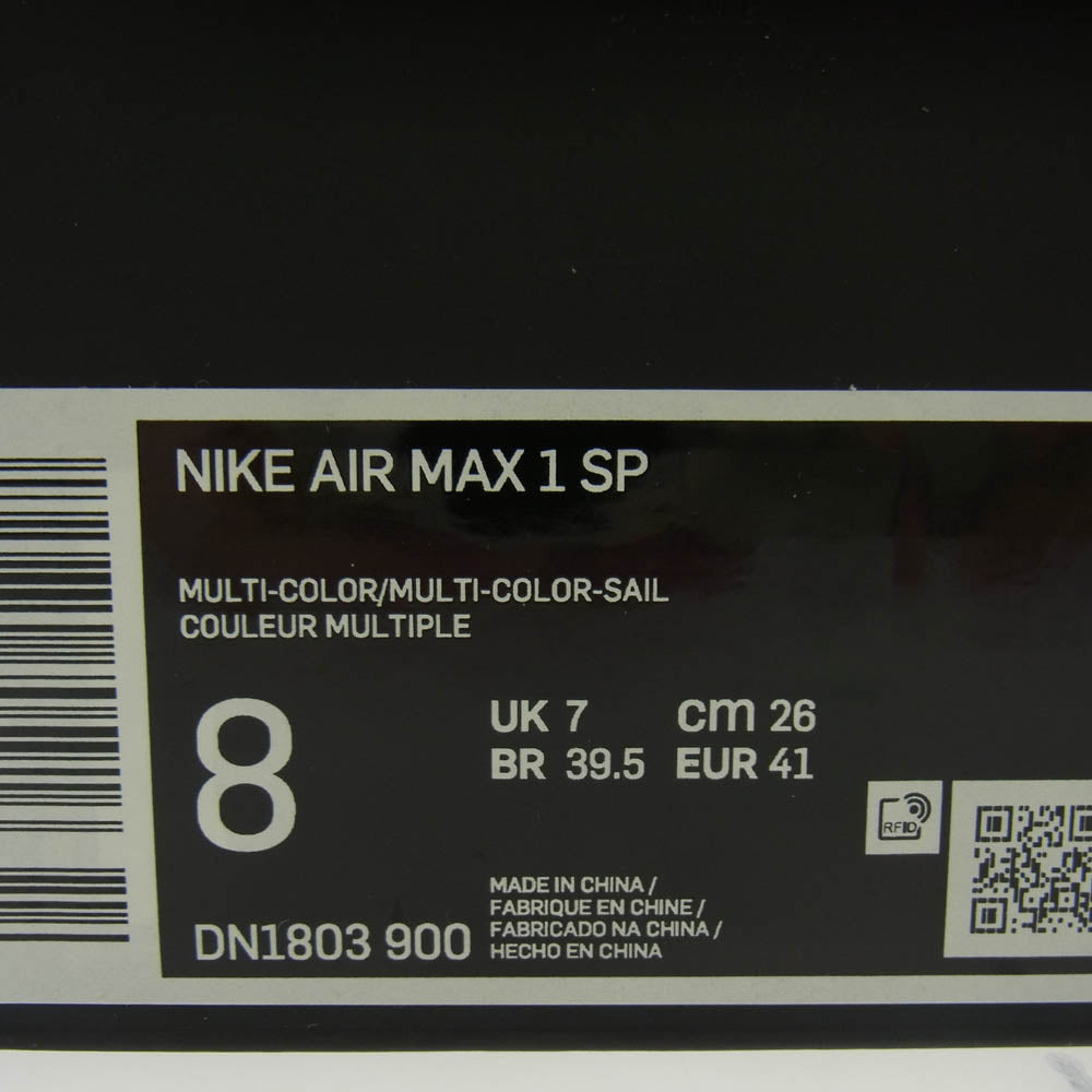 NIKE ナイキ DN1803-900 Concepts Air Max 1 Heavy コンセプツ エアマックス1 ヘヴィー ローカット スニーカー マルチカラー系 26cm【中古】