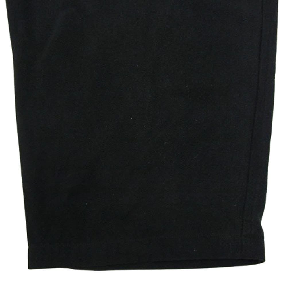 COMOLI コモリ 21SS T01-03007 シルク ネップ ドローストリング パンツ ブラック系 2【中古】