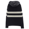 MONCLER モンクレール I20919B00017 M1131 CARDIGAN TRICOT モンクレールジャパンタグ ニット切替 ダウンジャケット ネイビー系 M【中古】