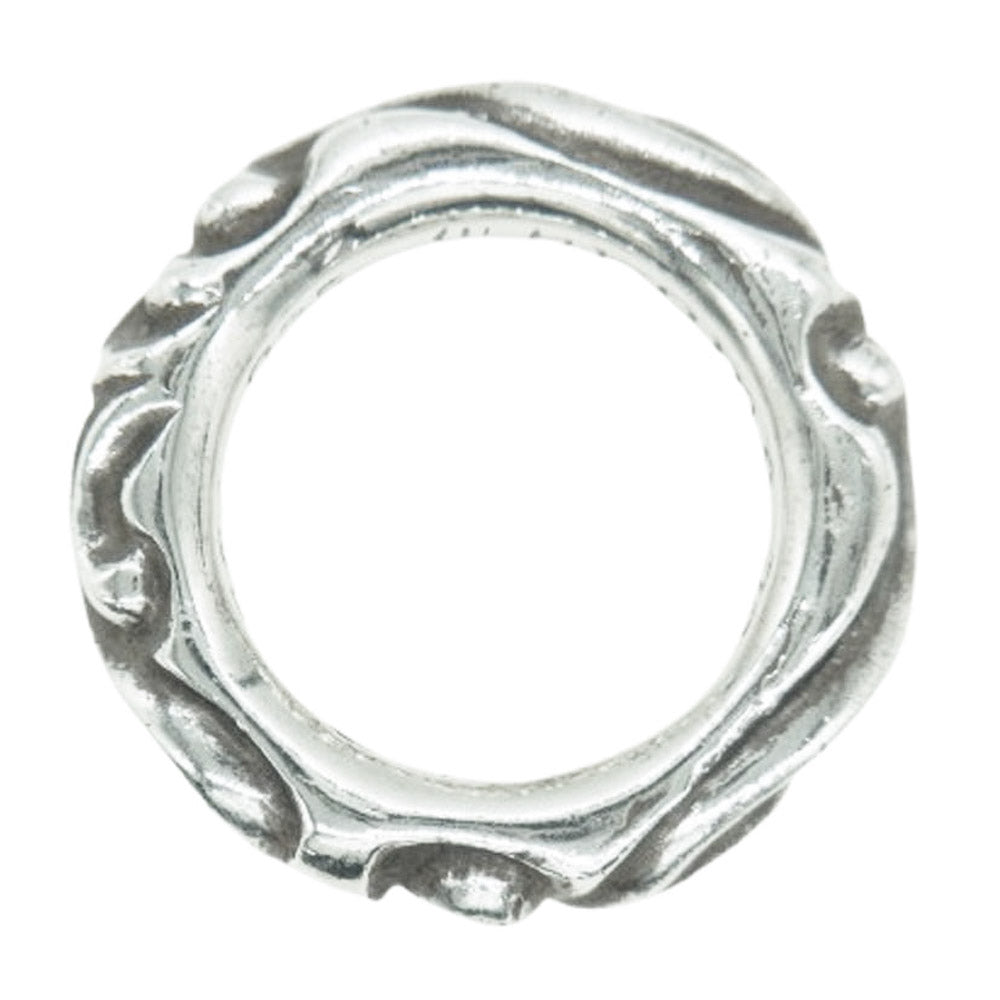 CHROME HEARTS クロムハーツ（原本有） SCROLL BAND スクロール バンド リング シルバー系 10.5号【中古】