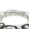 CHROME HEARTS クロムハーツ（原本有） SCROLL BAND スクロール バンド リング シルバー系 10.5号【中古】