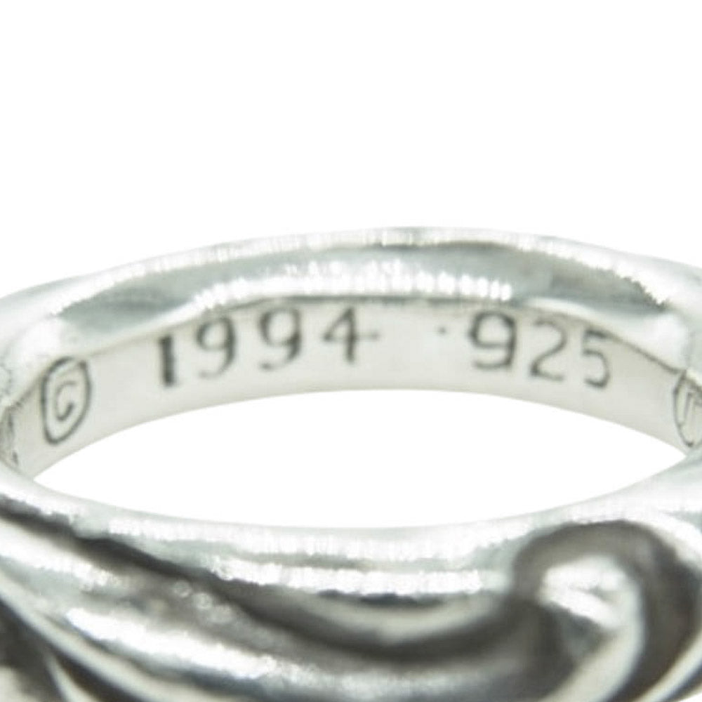 CHROME HEARTS クロムハーツ（原本有） SCROLL BAND スクロール バンド リング シルバー系 10.5号【中古】