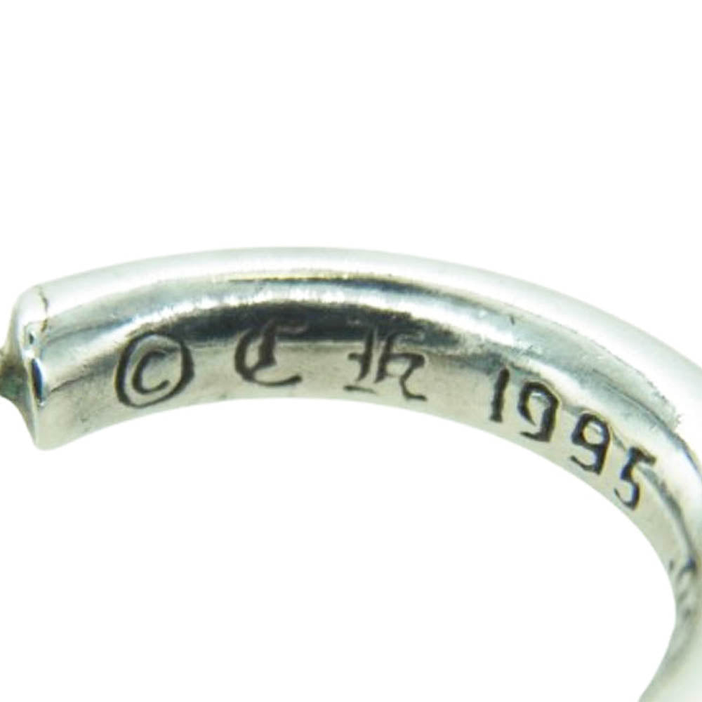 CHROME HEARTS クロムハーツ（原本無） HOOP PLAIN プレーン フープ シルバー ピアス シルバー系【中古】