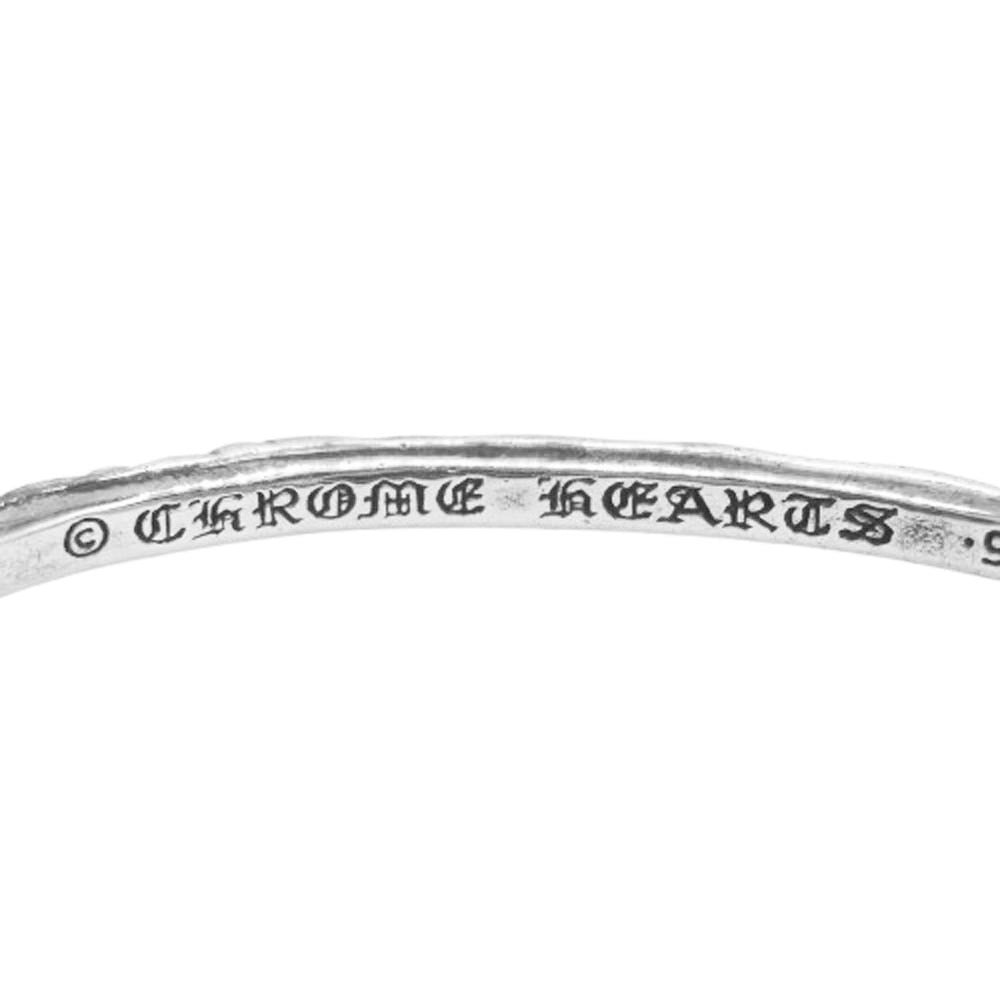 CHROME HEARTS クロムハーツ（原本有） BANGLE SCROLL スクロール バンド バングル ブレスレット シルバー系【中古】