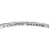 CHROME HEARTS クロムハーツ（原本有） BANGLE SCROLL スクロール バンド バングル ブレスレット シルバー系【中古】