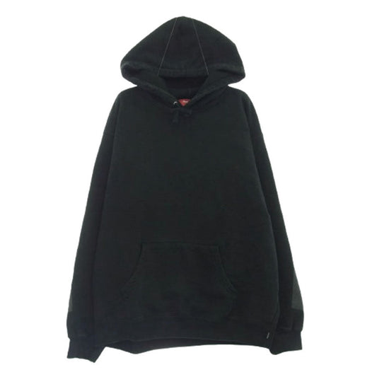 Supreme シュプリーム 21SS Big Logo Hooded Sweatshirt ビッグロゴ プリント スウェットプルオーバー スウェット パーカー M ブラック系 M【中古】