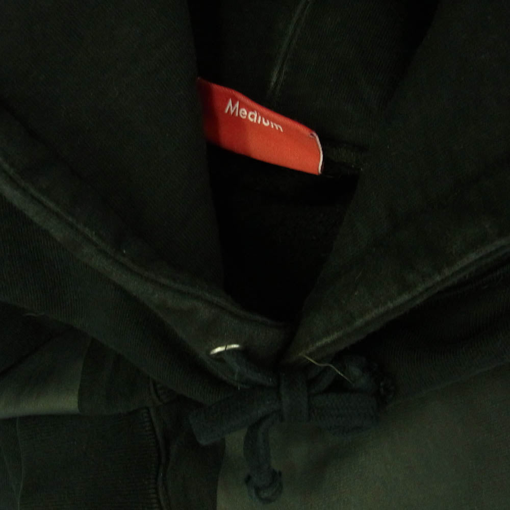 Supreme シュプリーム 21SS Big Logo Hooded Sweatshirt ビッグロゴ プリント スウェットプルオーバー スウェット パーカー M ブラック系 M【中古】