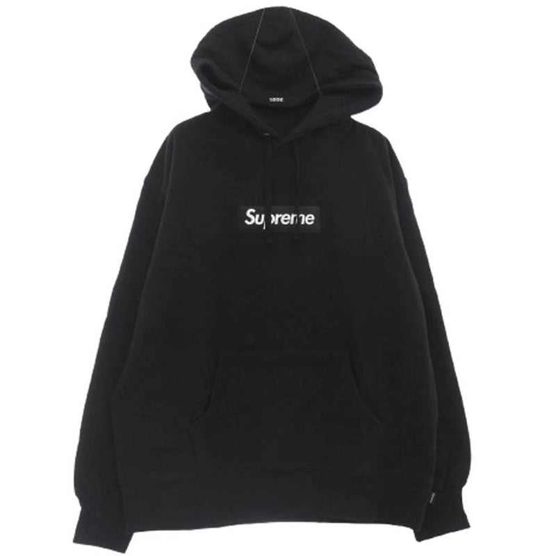 Supreme シュプリーム 21AW Box Logo Hooded Sweatshirt ボックス ロゴ スウェットプルオーバー スウェット パーカー S ブラック系 S【中古】