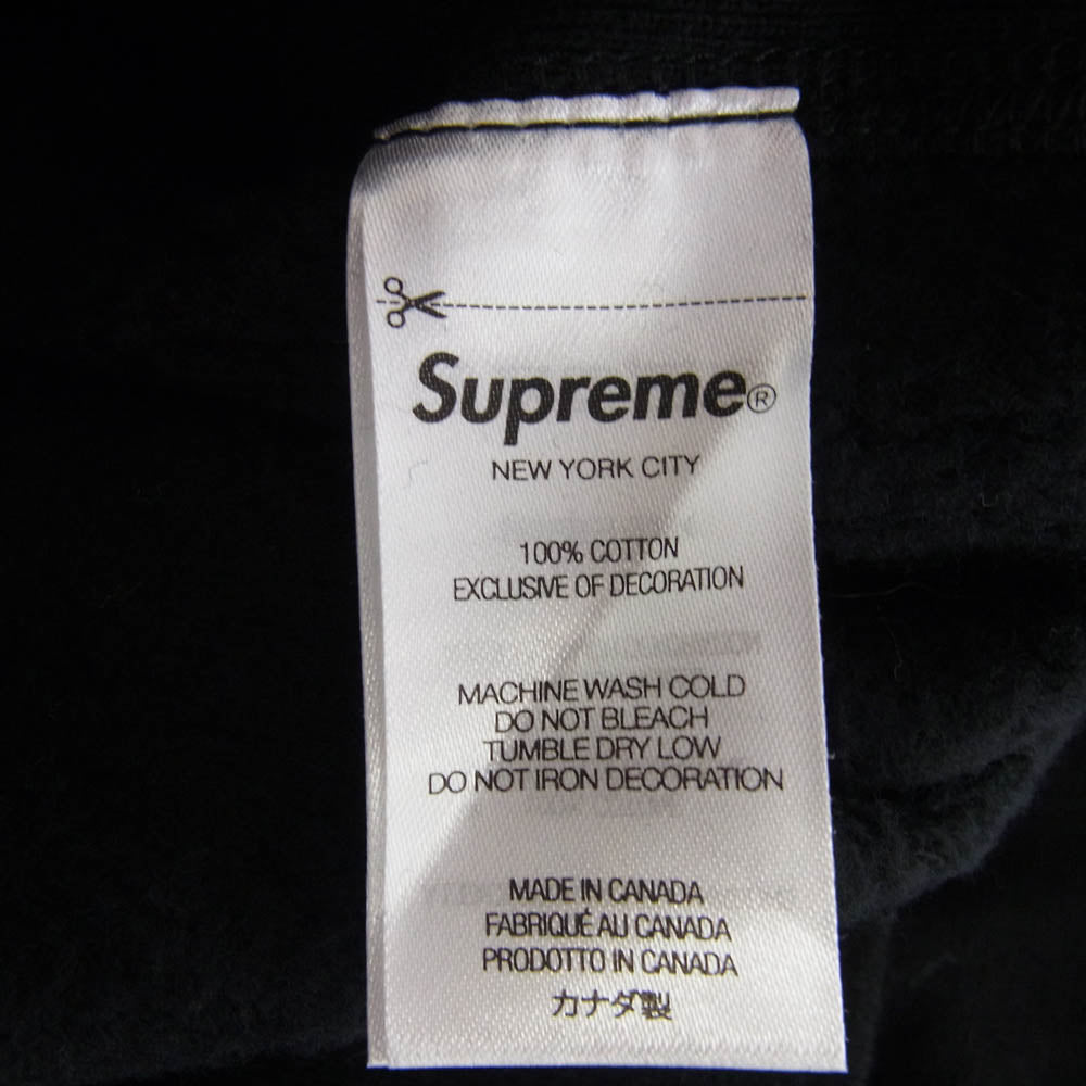 Supreme シュプリーム 21AW Box Logo Hooded Sweatshirt ボックス ロゴ スウェットプルオーバー スウェット パーカー S ブラック系 S【中古】