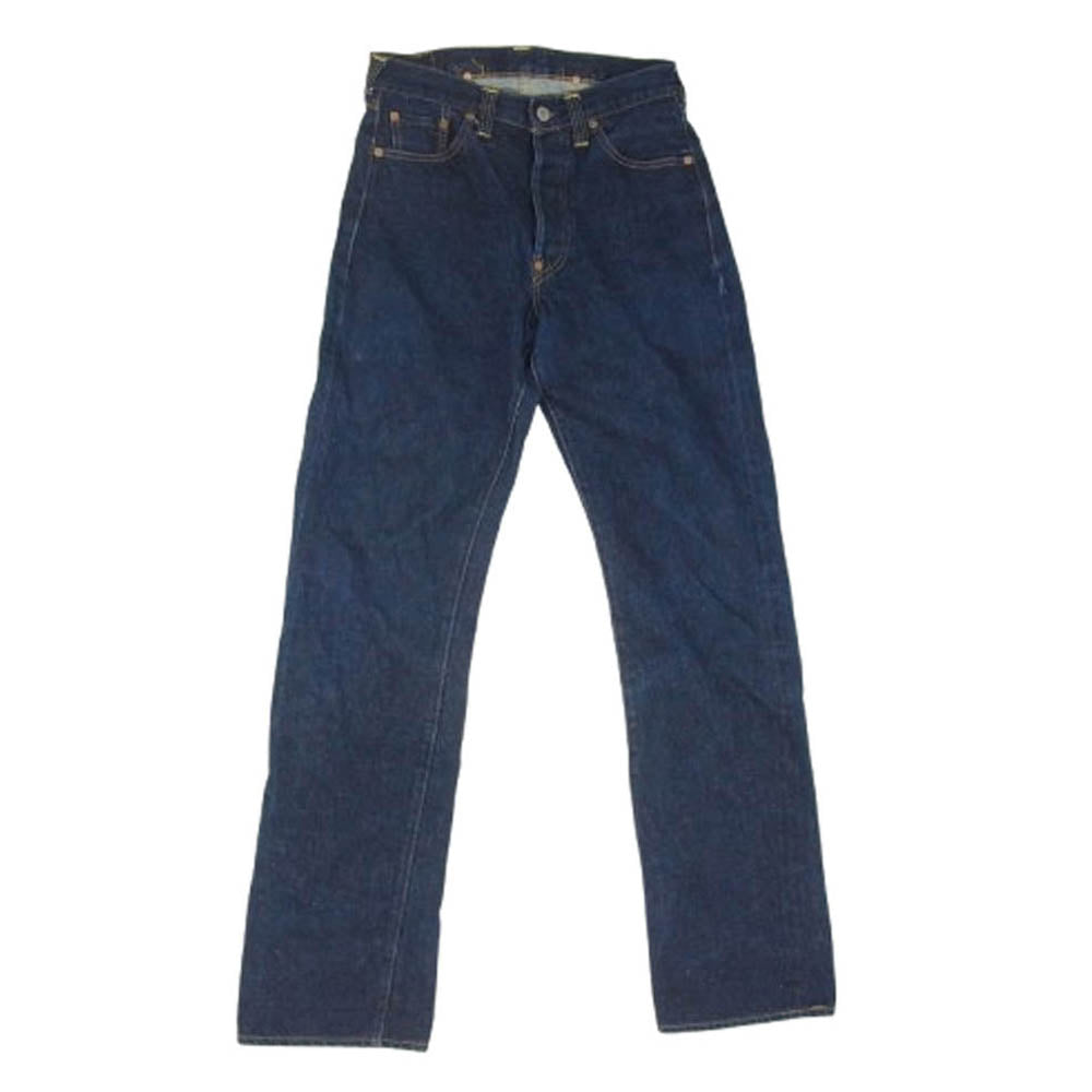 Levi's リーバイス VINTAGE USA製 BIGE ヴィンテージ ボタン裏555 バレンシア工場製 201xx 90S デニム パンツ インディゴブルー系 30【中古】