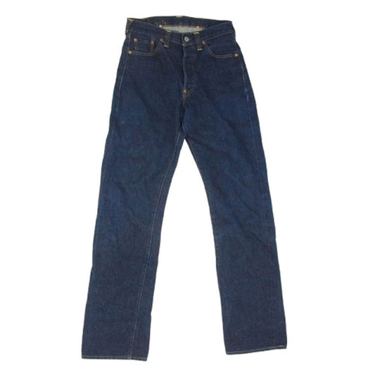 Levi's リーバイス VINTAGE USA製 BIGE ヴィンテージ ボタン裏555 バレンシア工場製 201xx 90S デニム パンツ インディゴブルー系 30【中古】