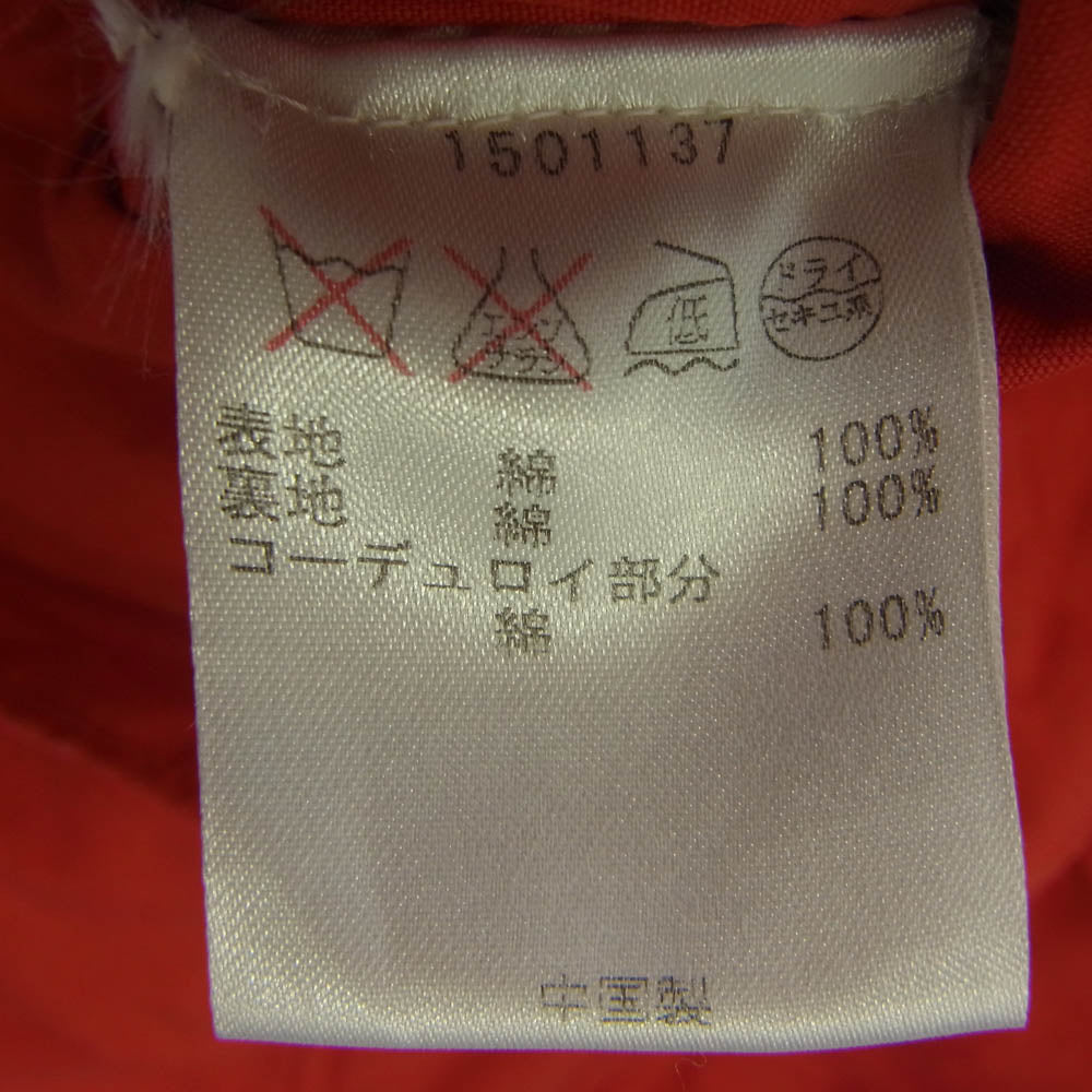 Barbour バブアー 1501137 OVERDYED SL BEDALE JACKET ビデイル ジャケット スリム ノンオイルド クロス レッド系 34 レッド系 34【中古】