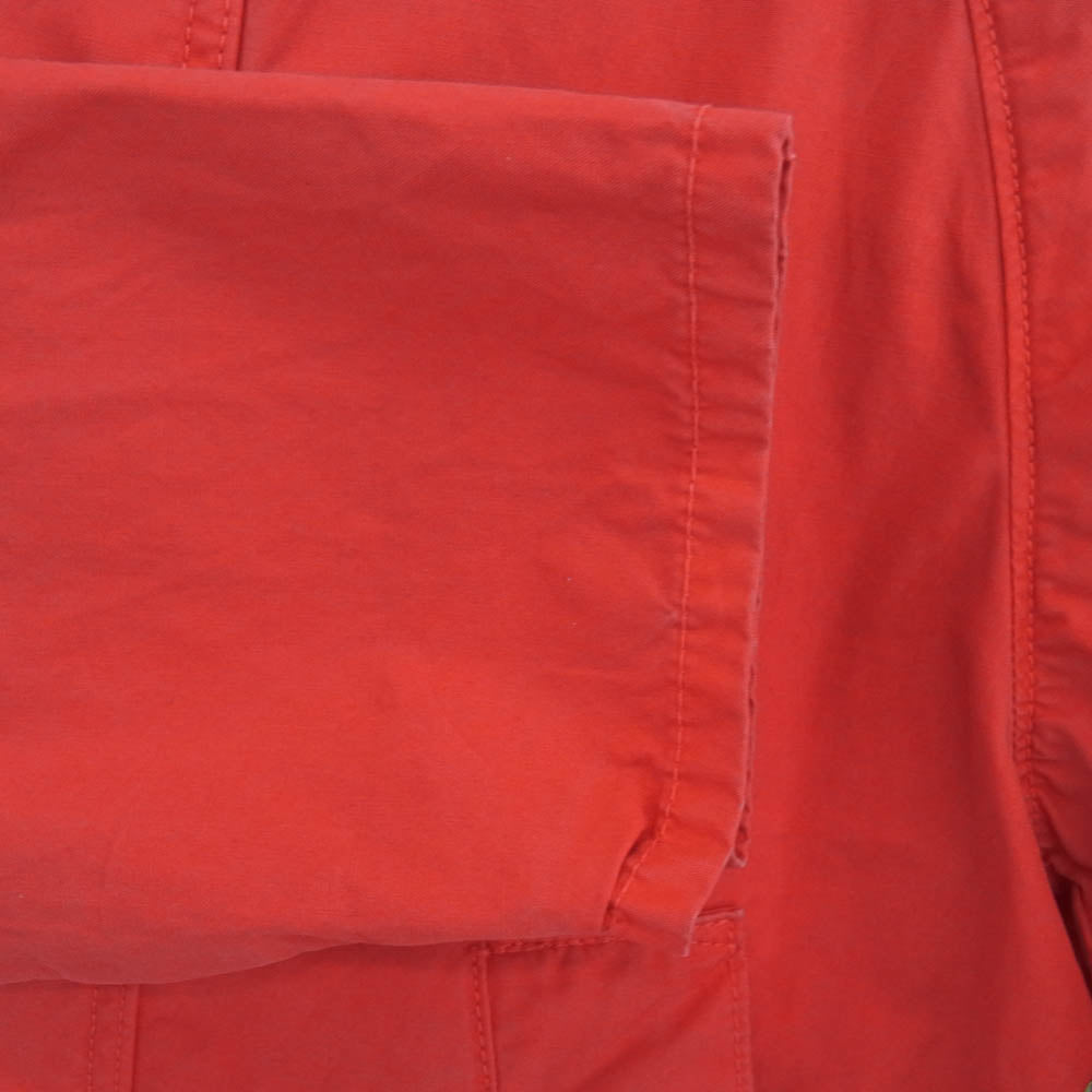 Barbour バブアー 1501137 OVERDYED SL BEDALE JACKET ビデイル ジャケット スリム ノンオイルド クロス レッド系 34 レッド系 34【中古】