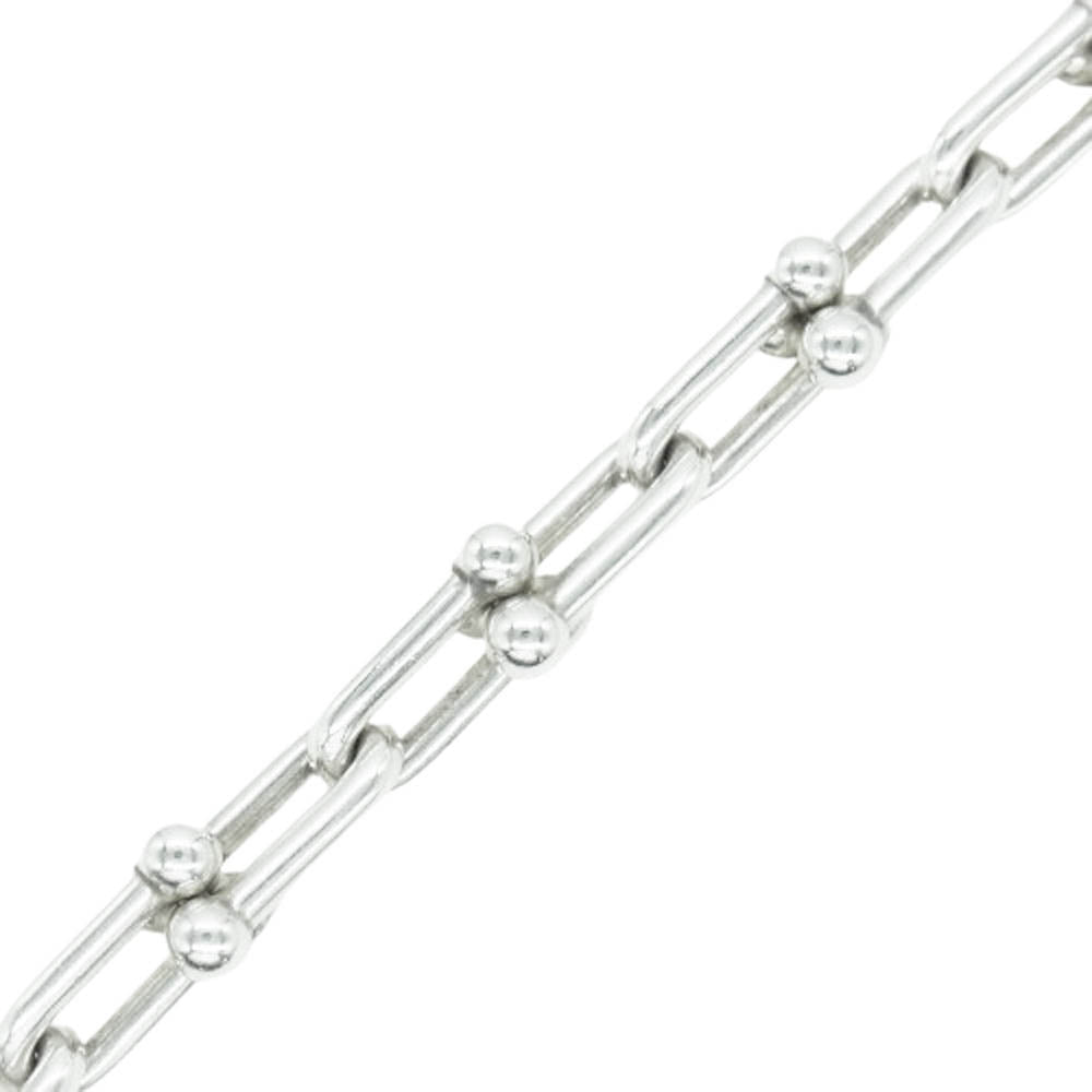 TIFFANY&Co. ティファニー 14コマ ハード ウェア ラージ リンク ブレスレット シルバー系【中古】
