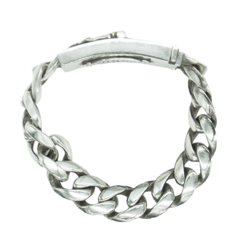 CHROME HEARTS クロムハーツ（原本無） 13LINK ID DAGGER ダガー ID クラシック リンク ブレスレット 13リンク シルバー系【中古】