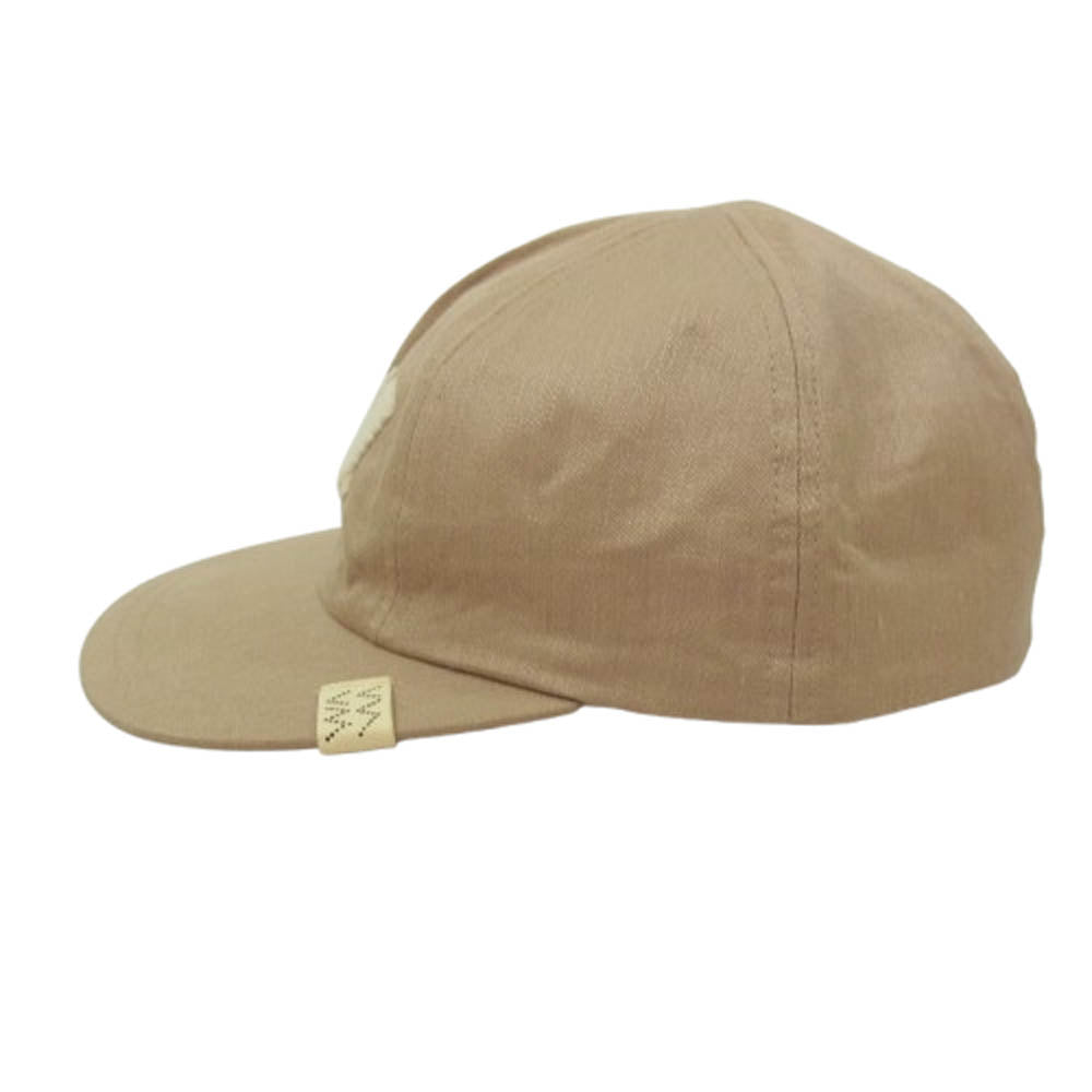 VISVIM ビズビム 24SS 0124103003014 HONUS V ウールリネン キャップ 帽子 ベージュ系 ML【中古】