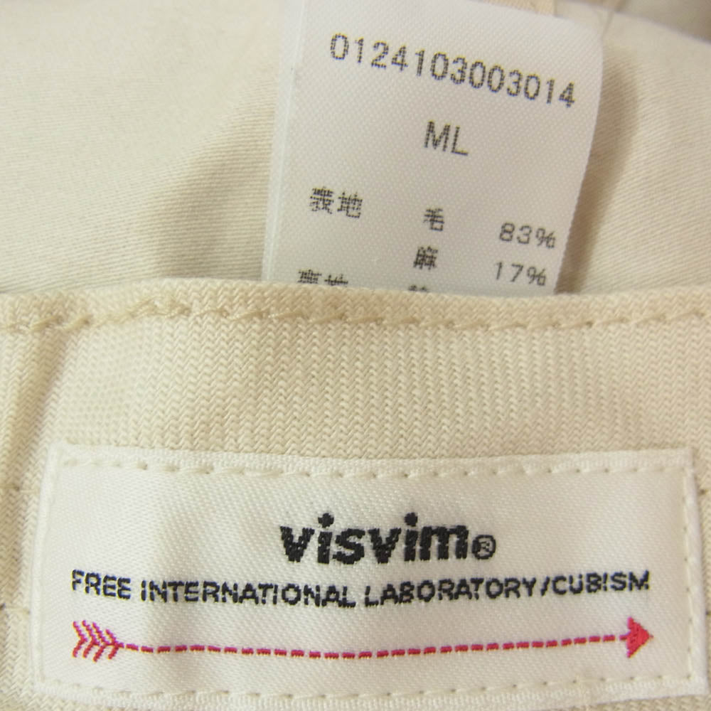 VISVIM ビズビム 24SS 0124103003014 HONUS V ウールリネン キャップ 帽子 ベージュ系 ML【中古】