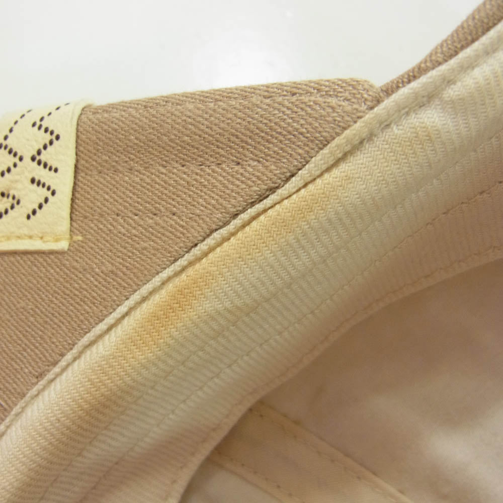 VISVIM ビズビム 24SS 0124103003014 HONUS V ウールリネン キャップ 帽子 ベージュ系 ML【中古】