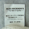 Buzz Rickson's バズリクソンズ BR68652 HORIZONTAL KNITTING SWEAT SHIRTS U.S. MILITARY ACADEMY USMA 染み込み プリント 前V ガゼット付 クルーネック スウェット グレー系 L【中古】