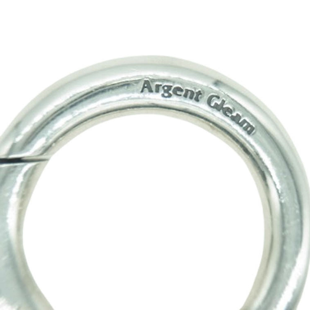 ARGENT GLEAM アージェントグリーム AK-123 CARABINER SILVER LARGE シルバー カラビナ サイズL ラージ シルバー系【美品】【中古】
