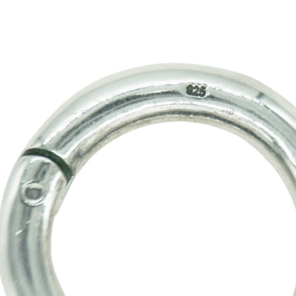 ARGENT GLEAM アージェントグリーム AK-123 CARABINER SILVER LARGE シルバー カラビナ サイズL ラージ シルバー系【美品】【中古】