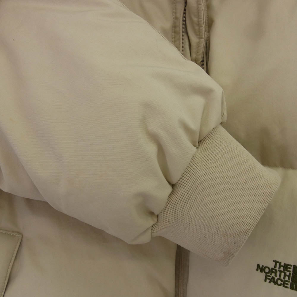THE NORTH FACE ノースフェイス ND2265N PURPLE LABEL Lightweight Twill Mountain Down Jacket パープルレーベル ライトウェイトツイル マウンテン ダウンジャケット オフホワイト系 XL【中古】