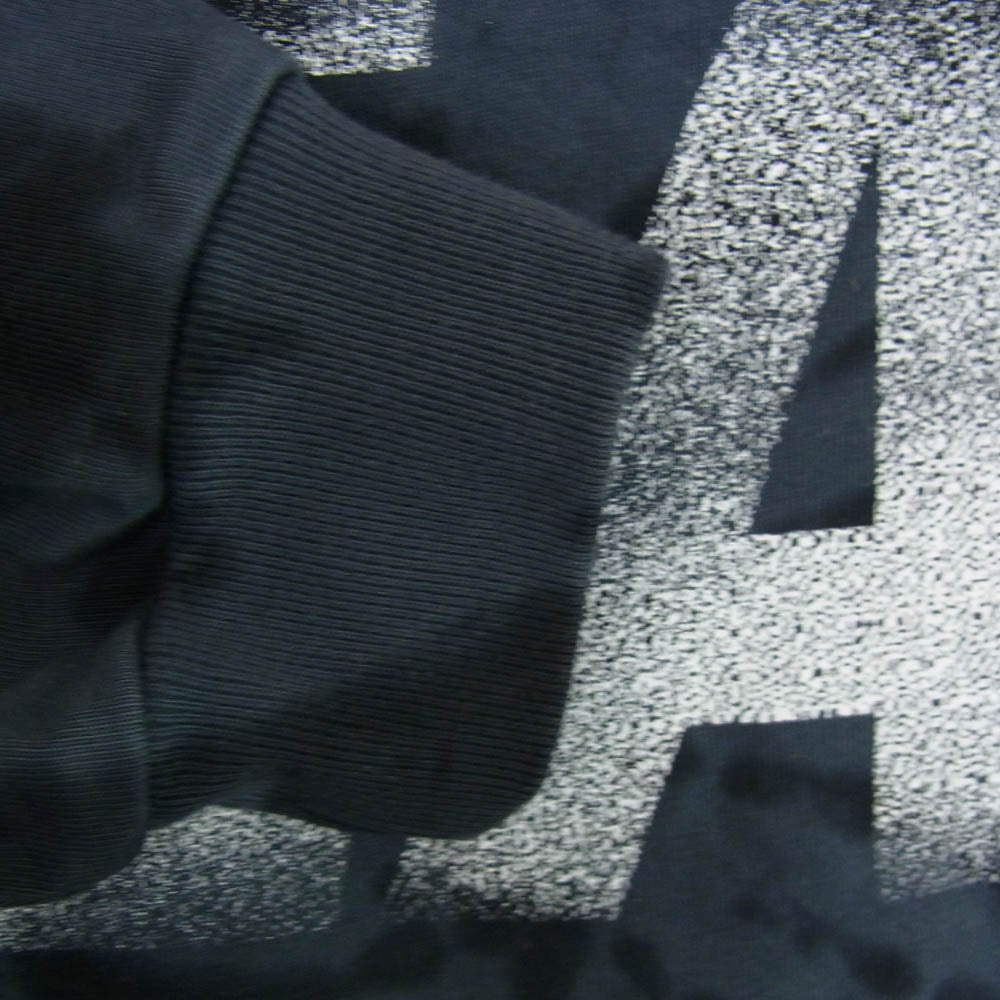 WIND AND SEA ウィンダンシー TIE-DYE L/S TEE タイダイ ビッグロゴ 長袖 Tシャツ カットソー ダークグレー系 M【中古】