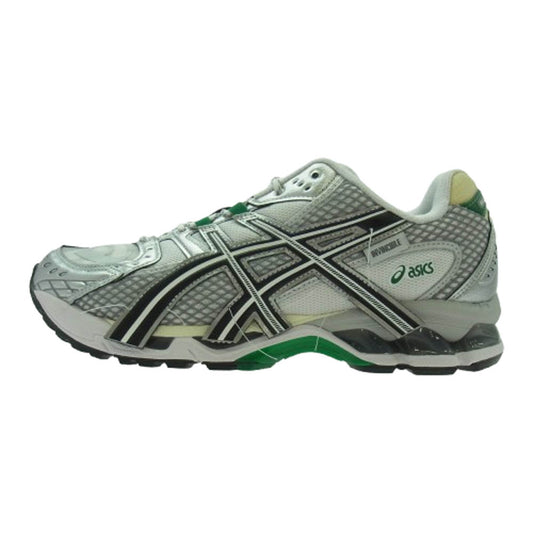 asics アシックス 1203A814-020 INVINCIBLE インビンシブル Gel-Nimbus 10.1 HTTP 404 Green ゲルニンバス グリーン スニーカー グリーン系 シルバー系 26.5cm【極上美品】【中古】