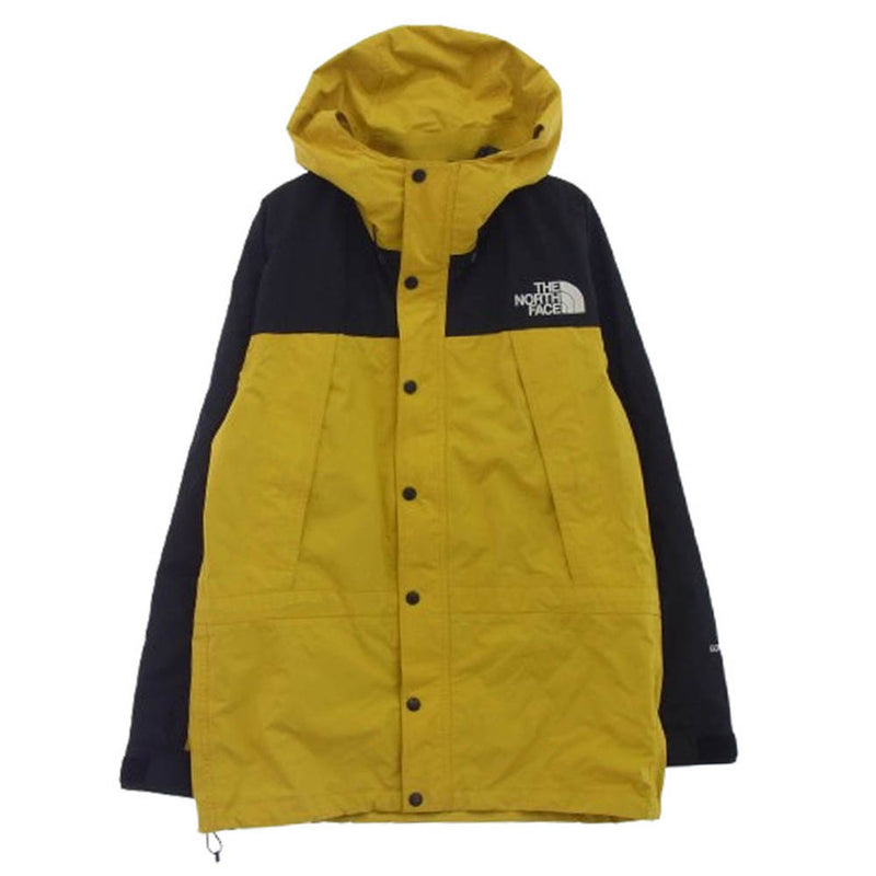 THE NORTH FACE ノースフェイス NP11834 Mountain Light Jacket マウンテンライト ジャケット イエロー系 ブラック系 M【中古】