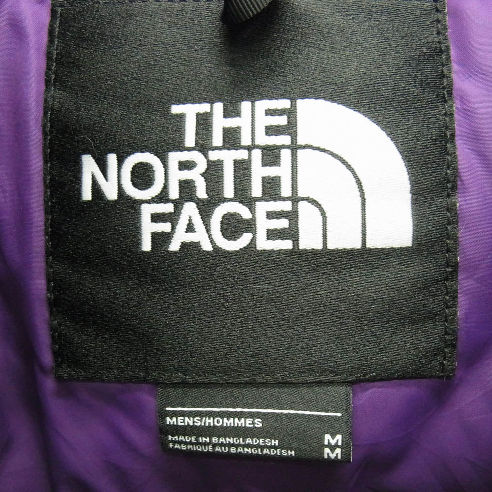THE NORTH FACE ノースフェイス NF0A3C8D 1996 RETRO NUPTSE JACKET レトロ ヌプシ ダウン ジャケット パープル系 ライトブルー系 M【中古】