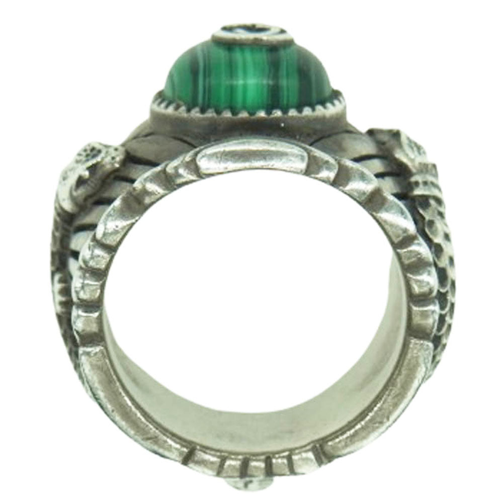 GUCCI グッチ 499007 ガーデン スネーク リング シルバー系 15号【中古】