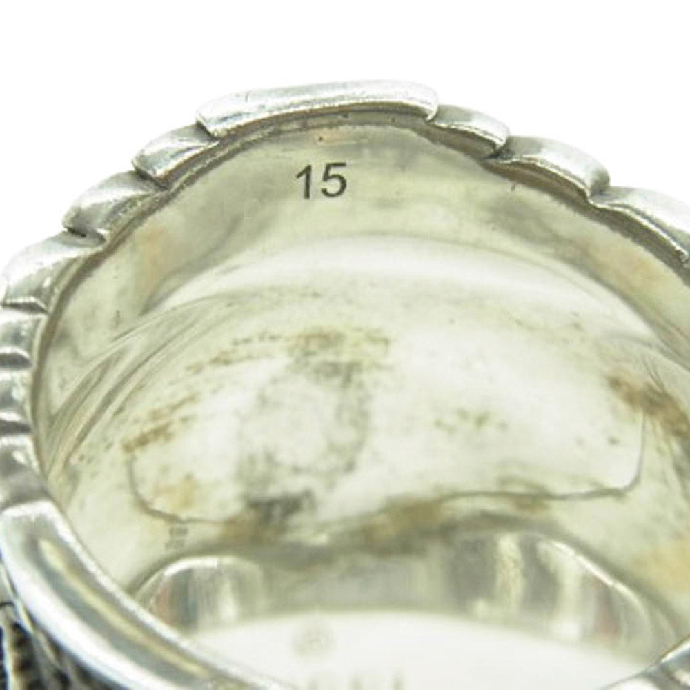 GUCCI グッチ 499007 ガーデン スネーク リング シルバー系 15号【中古】