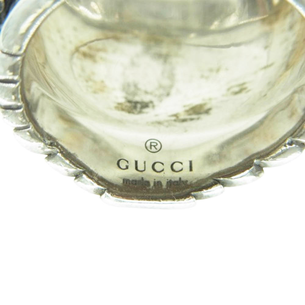 GUCCI グッチ 499007 ガーデン スネーク リング シルバー系 15号【中古】