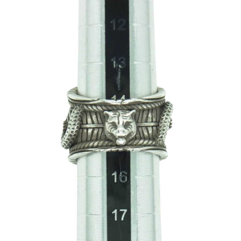 GUCCI グッチ 499007 ガーデン スネーク リング シルバー系 15号【中古】