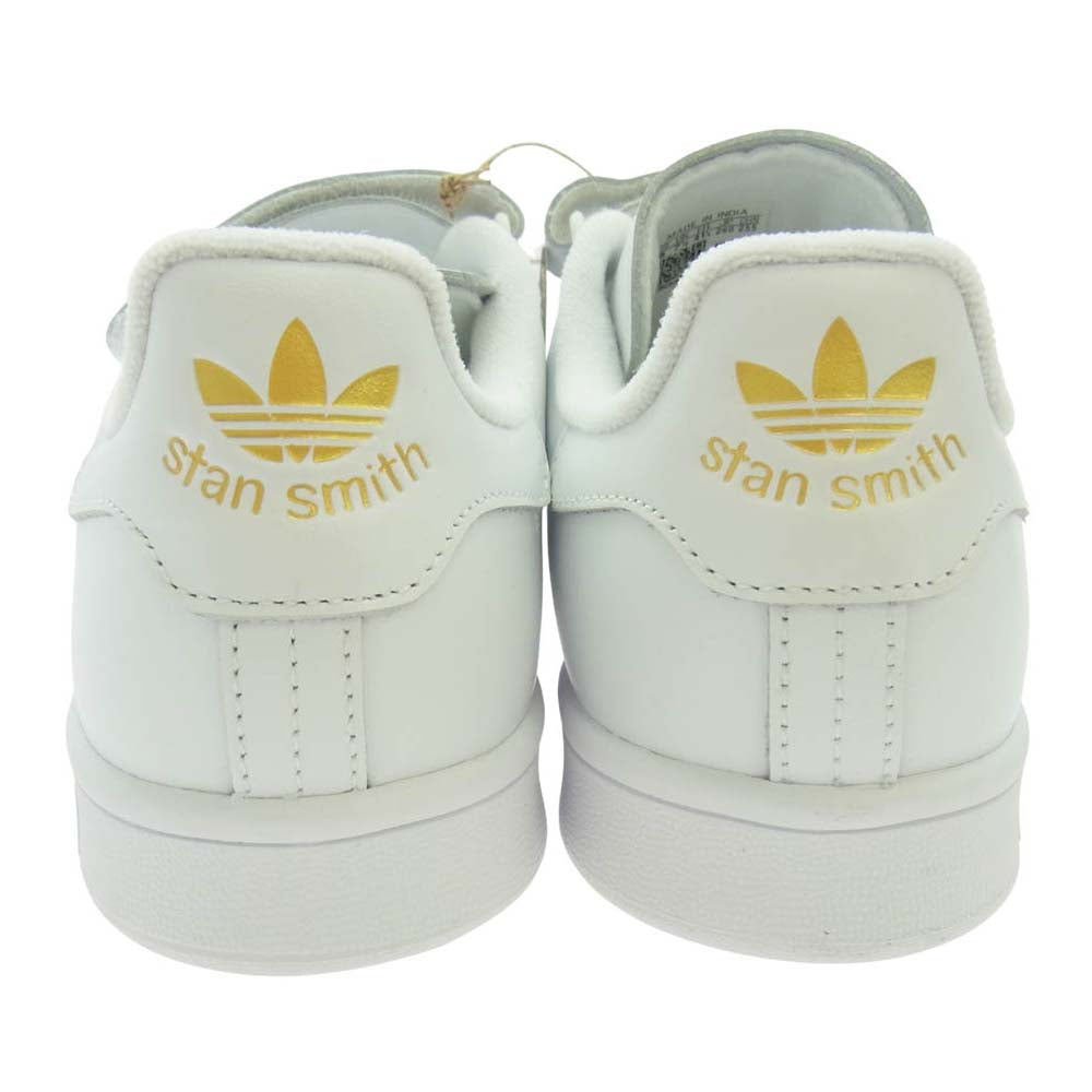 adidas アディダス S75188 STAN SMITH スタンスミス レザー ローカット スニーカー ホワイト系 26cm【極上美品】【中古】