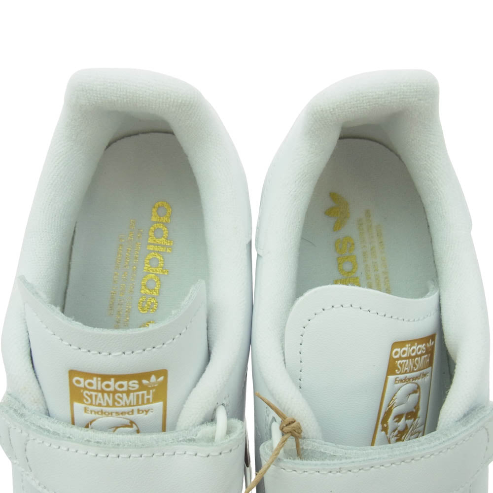 adidas アディダス S75188 STAN SMITH スタンスミス レザー ローカット スニーカー ホワイト系 26cm【極上美品】【中古】
