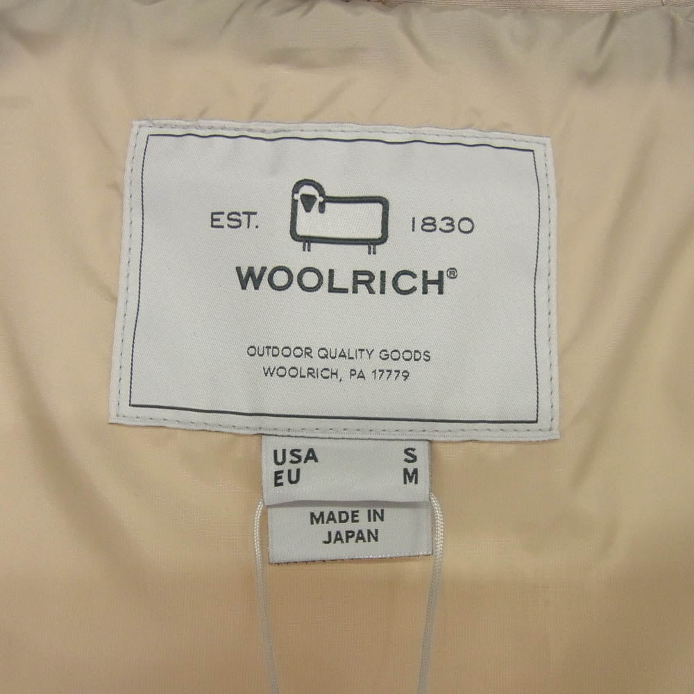 WOOLRICH ウールリッチ WOOUO113N SUMMER MAUNTAIN PARKA サマー マウンテンパーカ ジャケット ベージュ系 USA_S【極上美品】【中古】