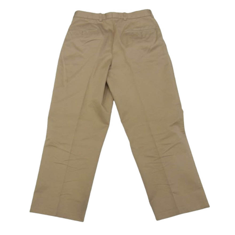 ニート 19-26-8596 BROOKS BROTHERS ブルックスブラザーズ 別注 2タック チノパンツ トラウザーズ ベージュ系 30【中古】
