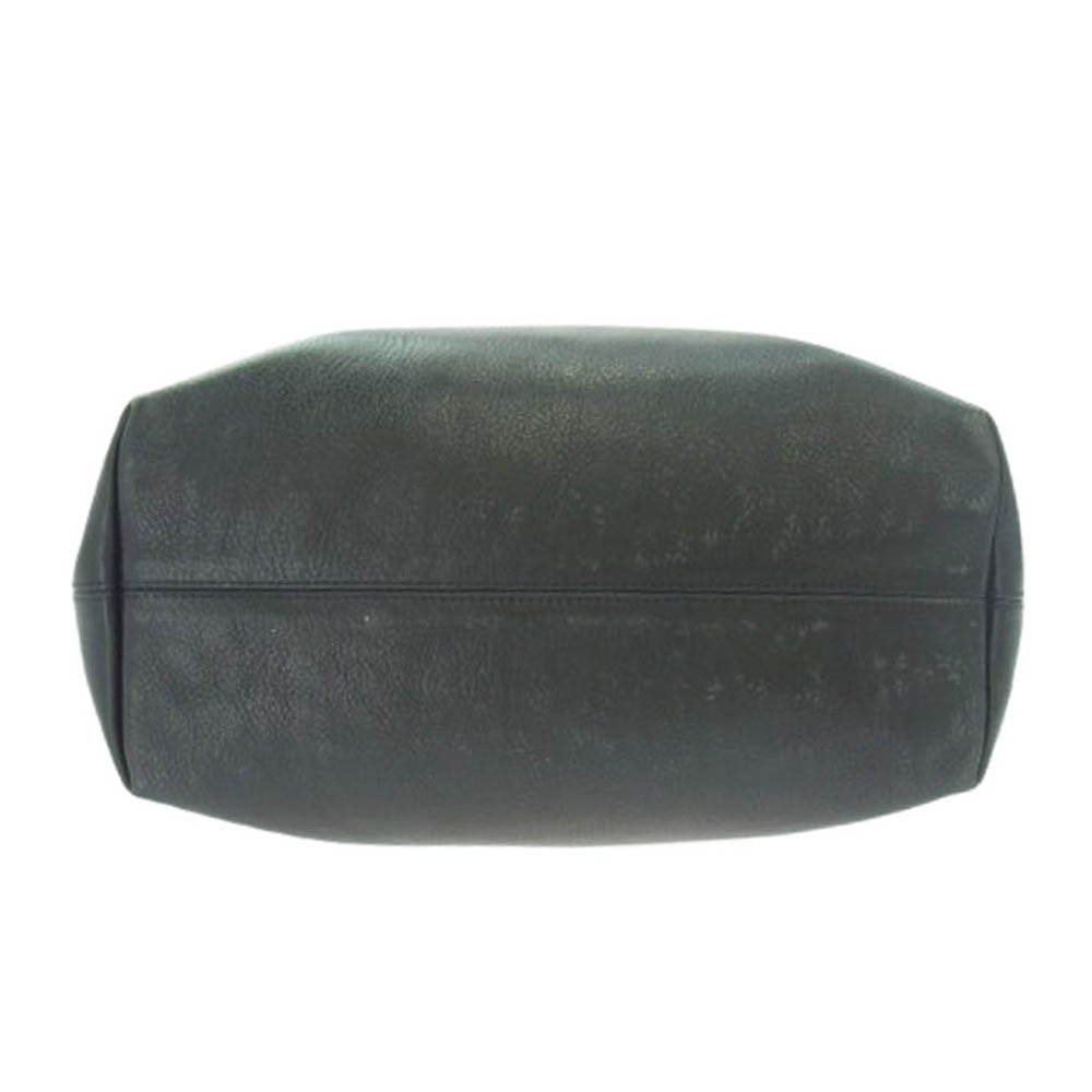 CHROME HEARTS クロムハーツ（原本無） FS TOTE FSトート レザー クロスパッチ トートバッグ ブラック系【中古】