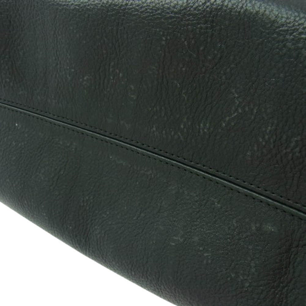 CHROME HEARTS クロムハーツ（原本無） FS TOTE FSトート レザー クロスパッチ トートバッグ ブラック系【中古】