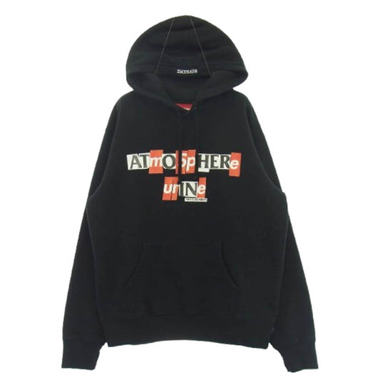 Supreme シュプリーム 20AW ANTIHERO Hooded Sweatshirt アンタイヒーロー スウェット パーカー ブラック系 S【中古】