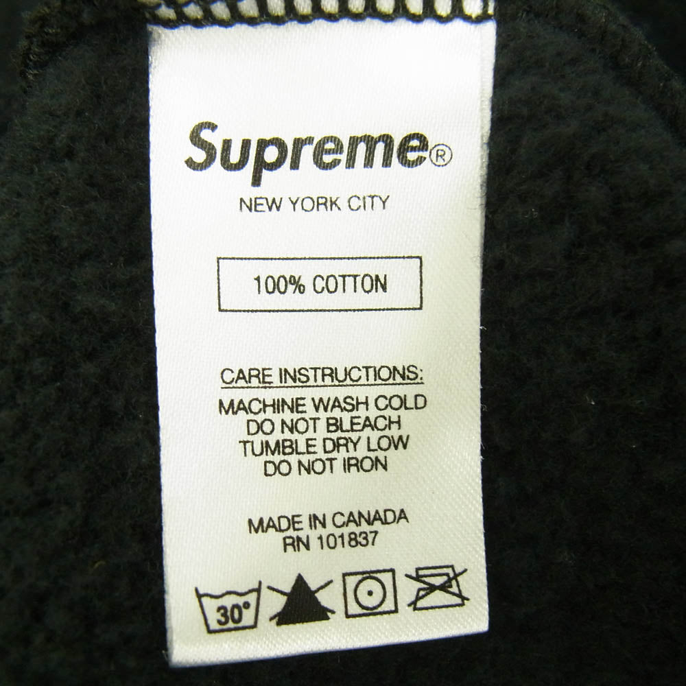 Supreme シュプリーム 20AW ANTIHERO Hooded Sweatshirt アンタイヒーロー スウェット パーカー ブラック系 S【中古】