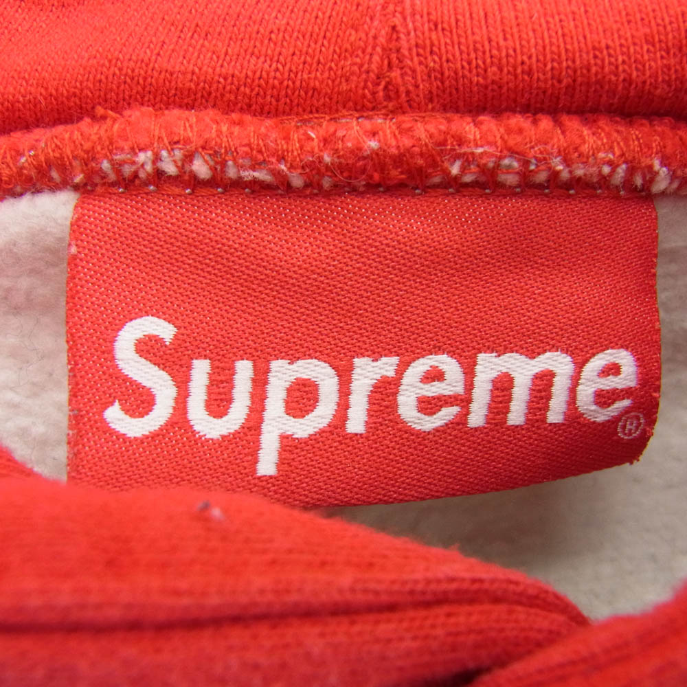 Supreme シュプリーム 21AW Contrast Hooded Sweatshirt コントラスト スウェット パーカー グレー系 L【中古】