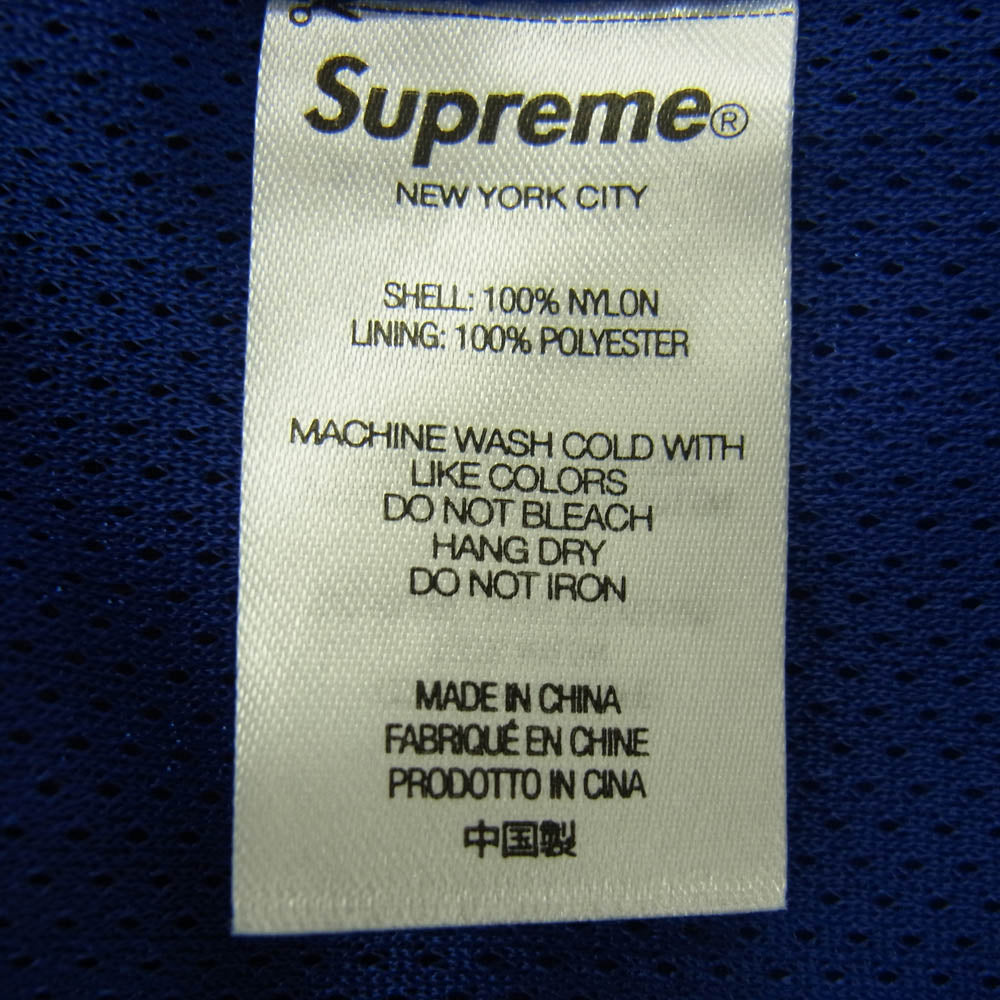 Supreme シュプリーム 22AW Jacquard Panel Track Jacket ジャガード パネル トラック ジャケット ブルー系 M【中古】
