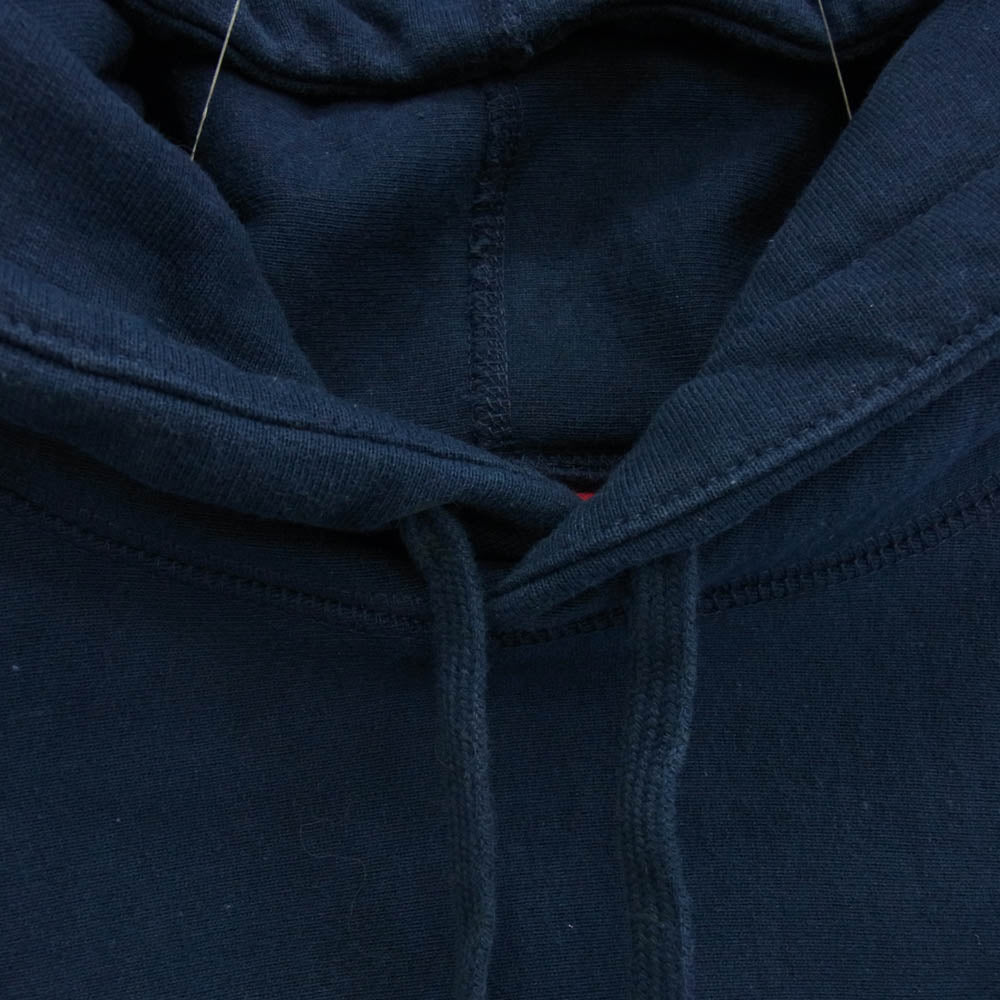 Supreme シュプリーム 12AW BOX LOGO HOODED SWEATSHIRT ボックス ロゴ スウェット パーカー ネイビー系 M【中古】